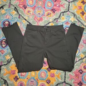 J Brand Carpenter Slim Jeans Raw Hem Green Women's 25